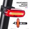 Bicycle Tail Light LED Bike Front Rear Light Waterproof USB Rechargeable Mountain Bike Riding Cycling Tail Lamp Bicycle Light