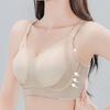 Thin Underwear Women's Gathering Bra Seamless Bra Breast Retraction Anti-sagging Breathable Women's Bra Push Up Bra