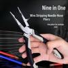 9-Inch Multi-Purpose Electrician Pliers - Imported Needle-Nose Pliers Collection