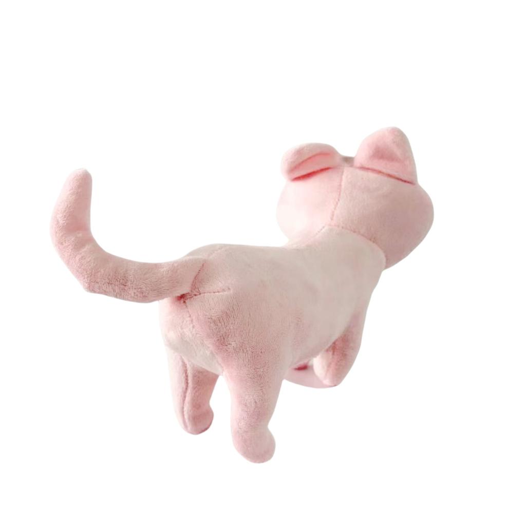 New Trendy Toy Ralph and Bella Donut Gray Cat Cute Plush Doll Home Decoration