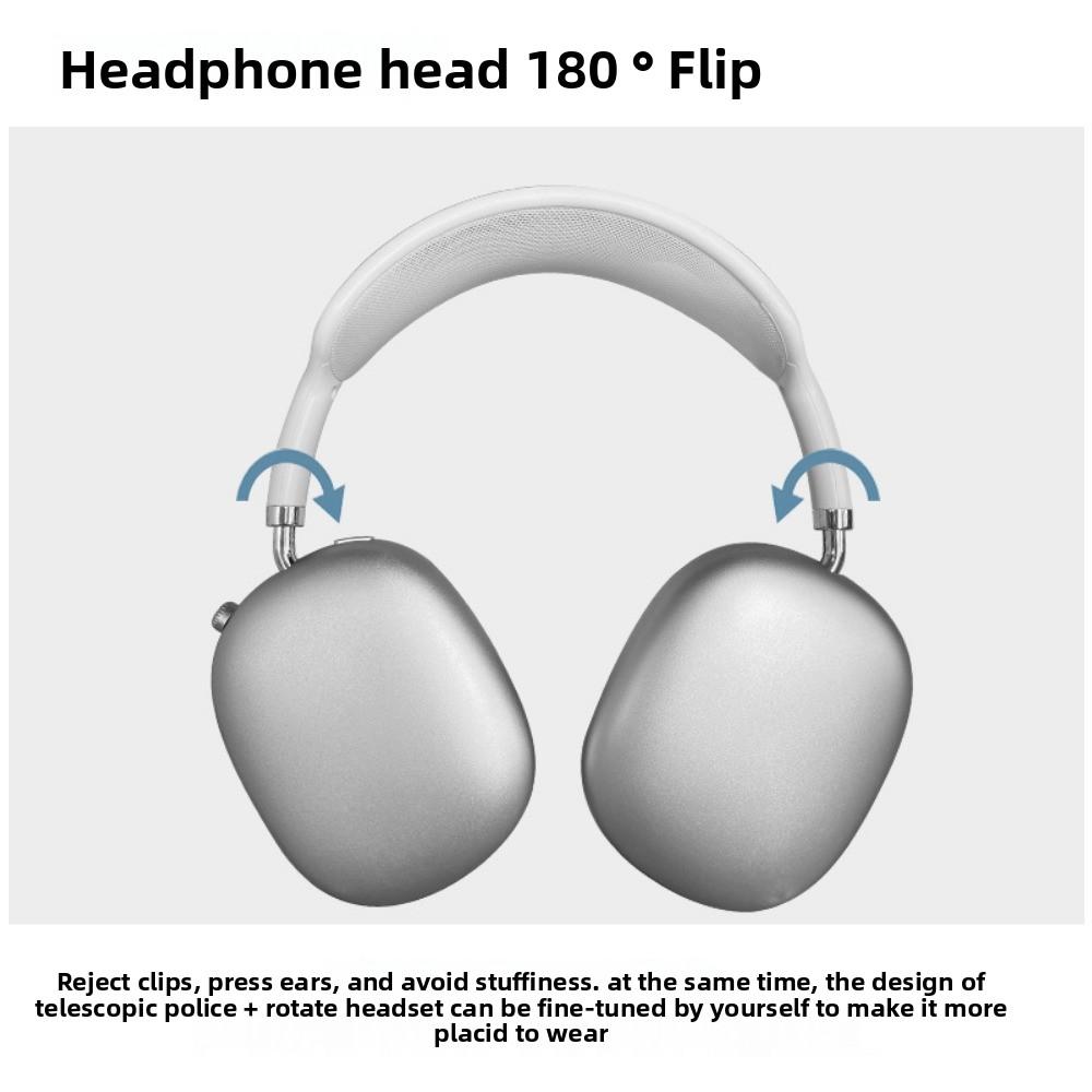 Bluetooth 5.4 Гарнитура Сетка Оголовье Полностью Беспроводная Кнопочное Управление Музыка