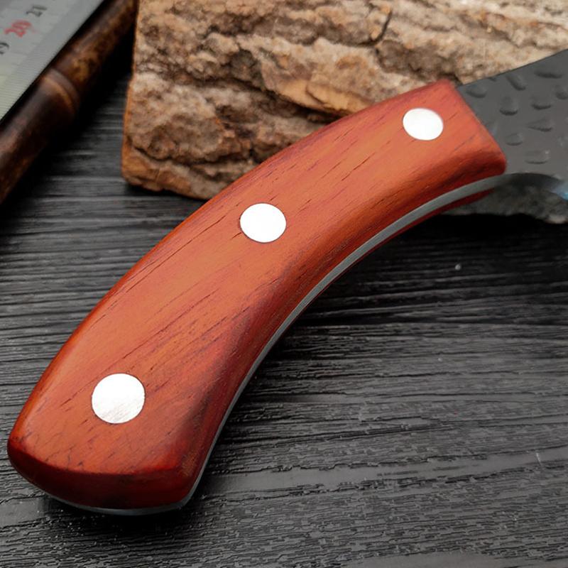 Forged Kitchen Knife Stainless Steel Boning Knife Butcher Slicing Cleaver Fish Meat Sushi Cutter Fishing Cooking Knife