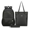 Backpack Set Student Schoolbag Male Business Water-Repellent Backpack