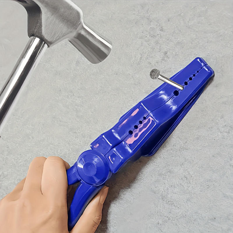 Effortless, Nail Clippers With Safety Guards - Durable Cement Steel, Industrial-Grade Tools For Secure Nailing