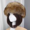 Winter Basin Hat Faux Fur Lined Hollow Top Foldable Warmth Retention Fuzzy