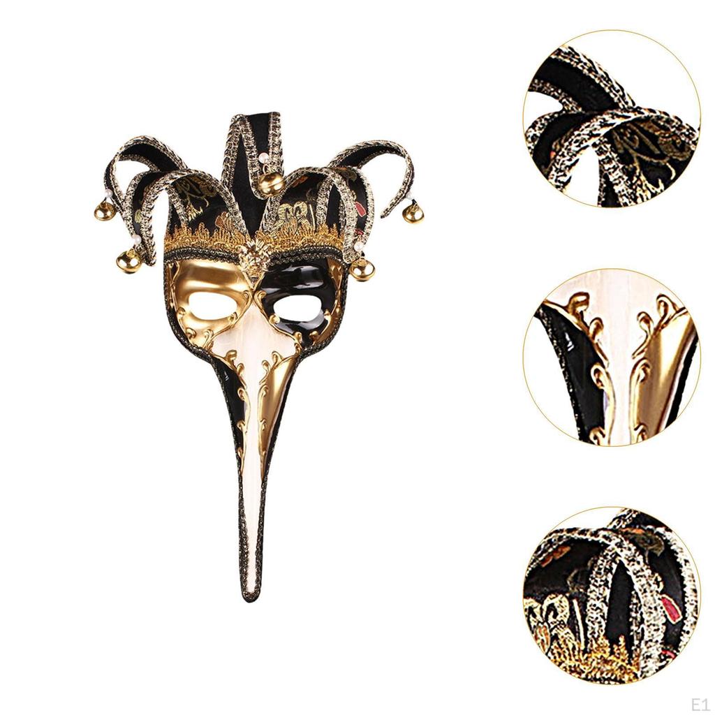 Halloween Mardi Gras Mask Cosplay Wall Decoration Role Play Novelty Face Costume for