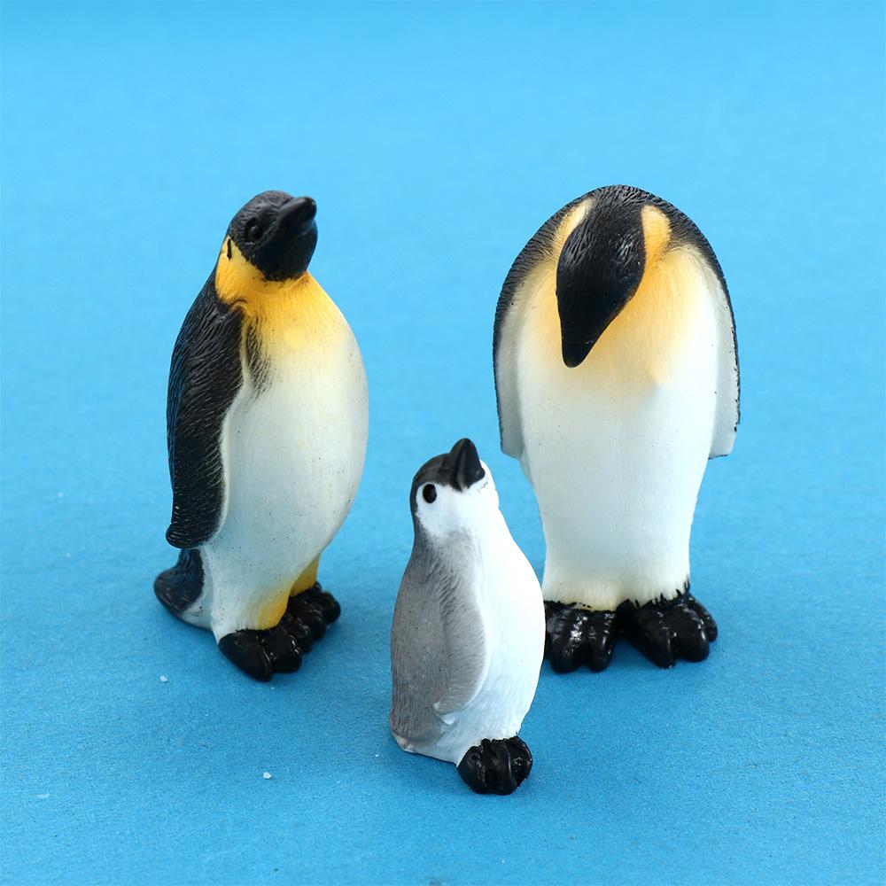 Craft Iceberg Penguin Model Winter Figurine Micro Landscape Fairy Garden Ornament Miniature