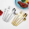 20/30pcs Luxury Cutlery Dinnerware Set Stainless Steel Tableware Knives Forks Spoon Hammer Pattern Handle Dishwasher Safe Gift