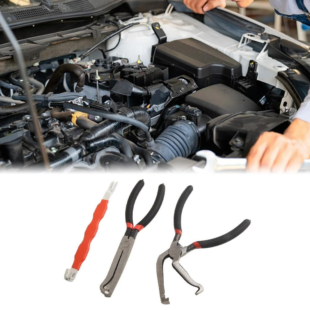 3Pcs/set Wire Harness Electrical Disconnect Pliers Separator Fuel Line Disassembly Plier  Motorcycle