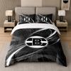 3Pcs Bedding SetBorussia Mönchengladbach Soft Bed Sheet and Two Pillowcases Home Bedroom Decor
