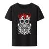 Футболка женская Metal Band 2023 Новая мужская одежда Slayer Летние футболки ModaL Punk Rock Y2k Топы Графические футболки Harajuku