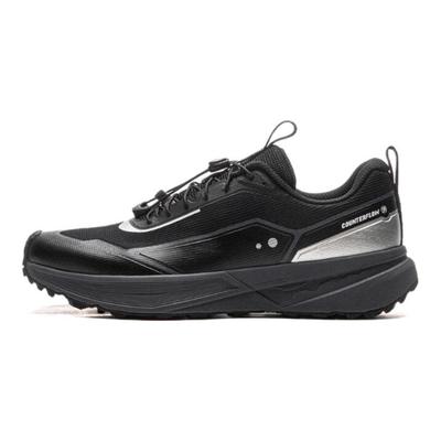 Li Ning CF Комфортные Универсальные Модные Нескользящие Износостойкие Дышащие Низкие Повседневные Кроссовки Мужские Черные AHCV015-3