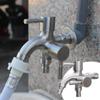 Mop Tap 304 Stainless Steel Faucet 1In 2 Out Double Outlet Double-Outlet Washing Machine Faucet Multifunctional