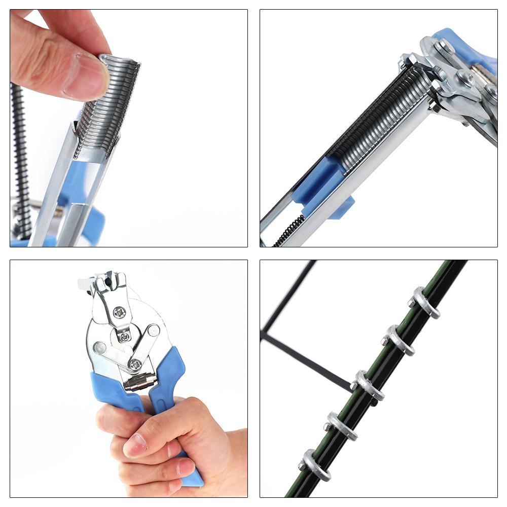 Durable Wire Fencing Mesh Cage Bird Chicken Hog Ring Plier M Clips/Staples Hand Tools