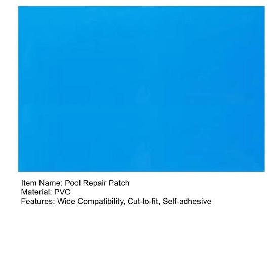 Pool Liner Repair Patch 125 X 85cm Self-Adhesive Patch Cut-to-fit Leak Repair