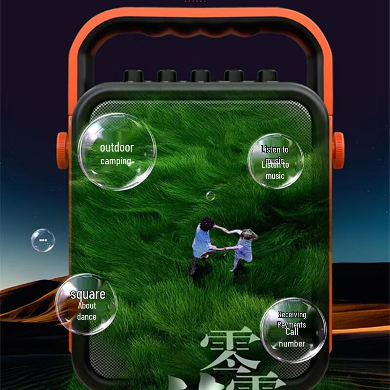 Songchuan SC-007 Portable Outdoor Karaoke Bluetooth Speaker