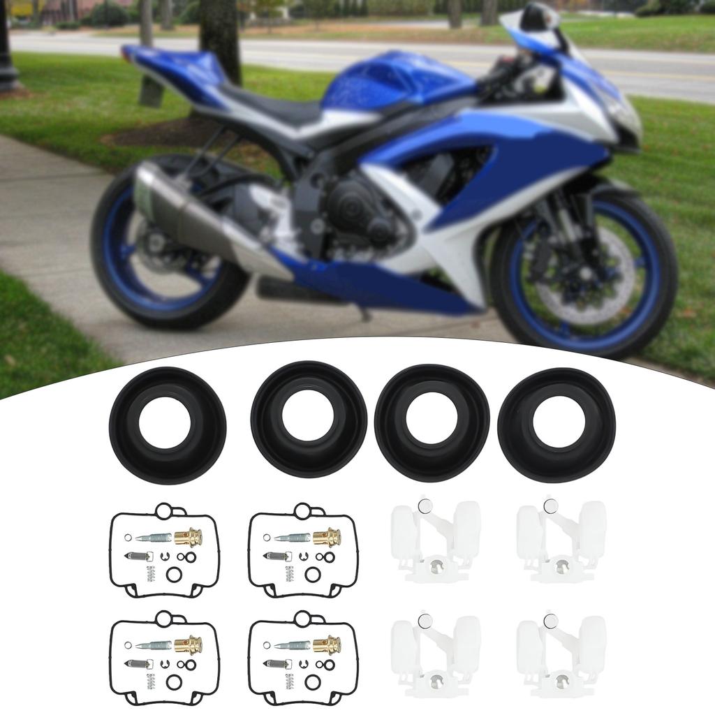 4 шт. комплект для ремонта карбюратора, подходит для Mikuni BST36 для SUZUKI GSXR1100 комплект для ремонта карбюратора, поплавковая диафрагма