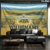 Argentina Champions Custom Name Wall Tapestry Aesthetic Wall Hanging Printed Fabric Blanket Decorative Tapestries For Bedroom Living Room Home Decor
