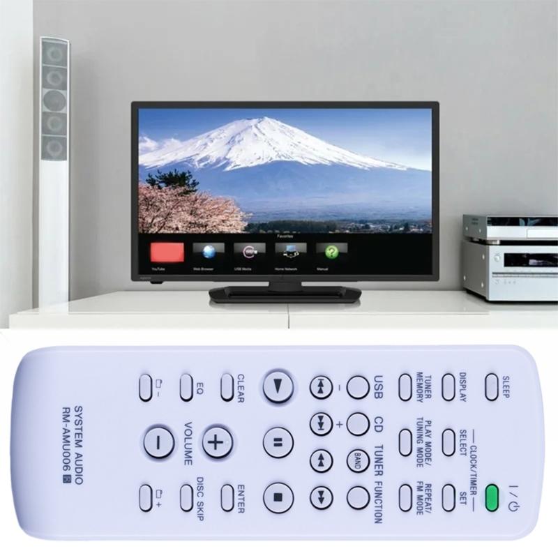 Пульт дистанционного управления для контроллера мини-Hi-Fi системы RM-AMU006 Замена пульта дистанционного управления FST-ZUX9 LBT-ZUX9 MHC-EX9