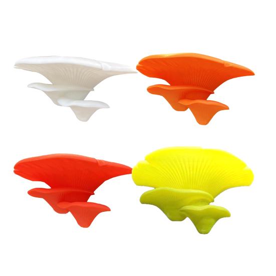 Mushroom Shape Bracket, Double Purpose Stand for Displaying And Storing Items, Wall Decoration Shelf for Glass Tiles Smooth Surfaces