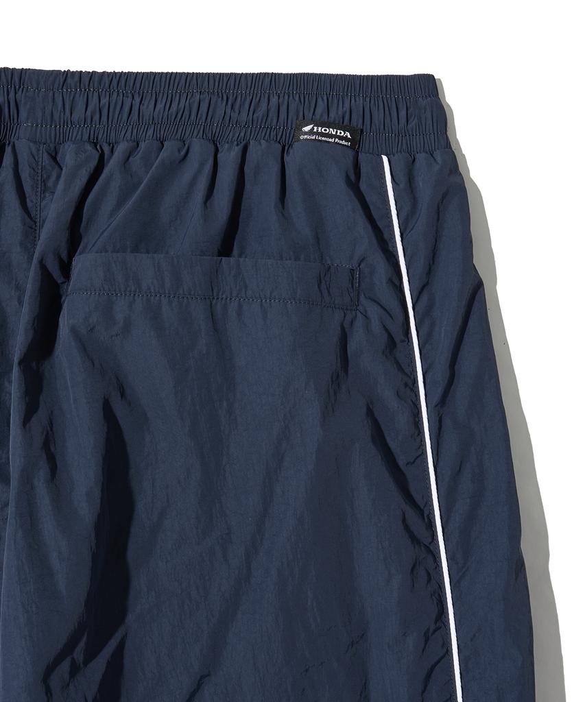 PHYPS MOTORCYCLE Basic Logo Nylon Track Pants Navy