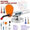 Rechargeable LED Dental Light Curing Machine Wireless Curing Machine 1500wm, Multi-color, Resin Photosensitive Curing Machine Dental Equipment