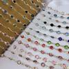 Shiny Necklace Chain Crystal Beads Beaded Making 1Meter Crystal Beads Chains