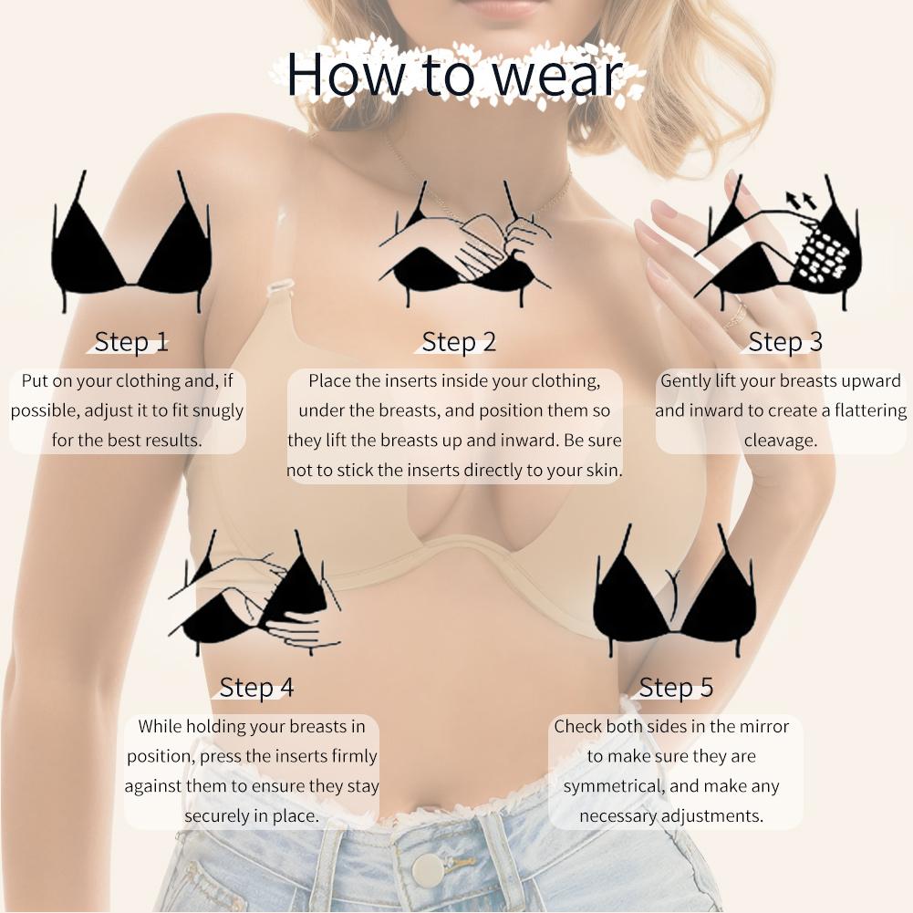 Varsbbay Ultra Boost Вставки Двусторонние клейкие подушечки Липкие вставки для бикини для спортивного бюстгальтера Купальник