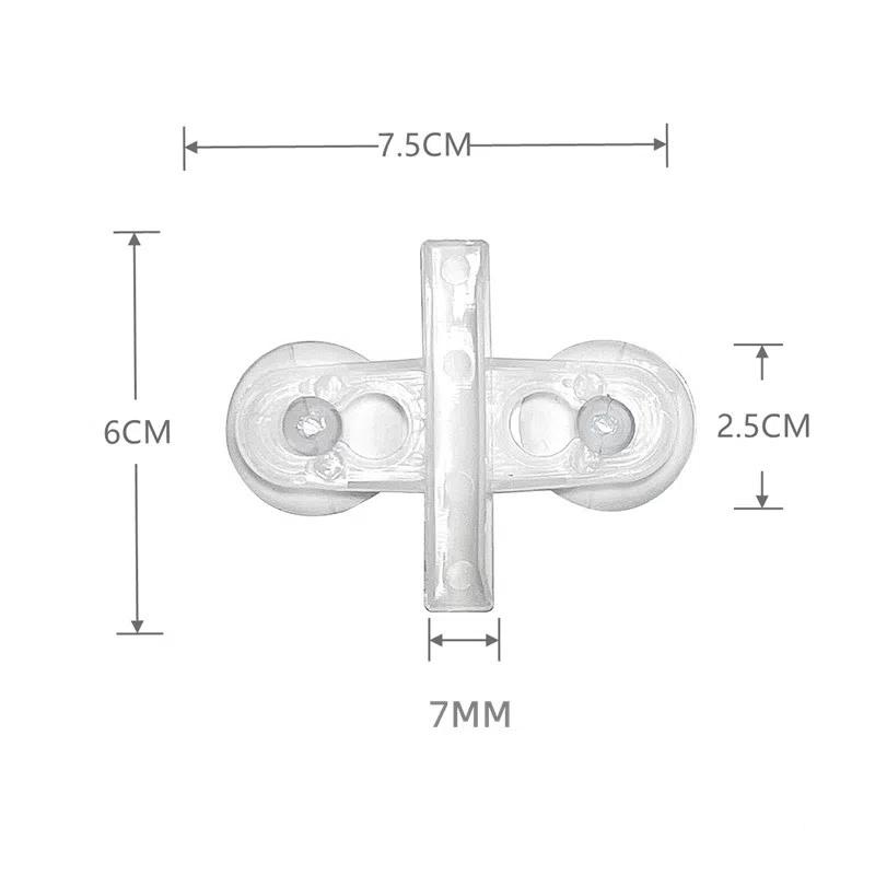 10 шт. Изоляционная пластина для аквариума, Разделитель для рыб для аквариума, Зажим, Черная присоска, Держатель-разделитель, Кронштейн, Держатель пластикового листа