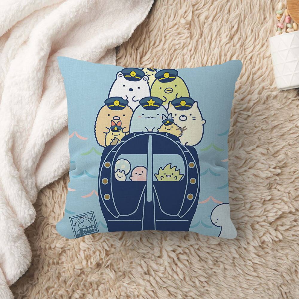 Japan Anime Sumikko Gurashi Pillow Cover Design Cushion Cover Decor Holiday Decorati