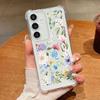 Чехол для телефона с красочными цветами для Samsung Galaxy S25 Edge S24 FE S25 S24 S23 S22 Ultra A36 A56 A16 A55 A54 A15 5G Прозрачный ТПУ чехол