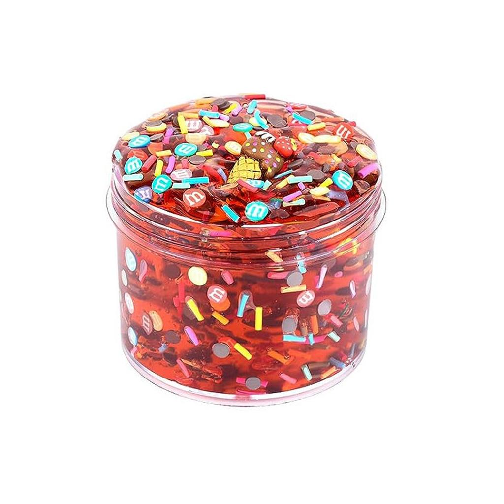 9 наборов прозрачных кристальных слаймов, супермягкий глянцевый желеобразный хрустящий клей для слайма