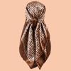 High Quality Silk Scarf Scarf Top Headwraps Women Four Seasons Hair Scarves Hijab Foulard Luxury Bandana Femme Headscarf 90*90cm