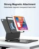 Чехол-клавиатура Magic Keyboard для iPad 10.2 9-го 8-го 7-го Поколений Чехол-клавиатура для Air 3 Pro 10.5 Магнитный чехол-книжка Консольная подставка