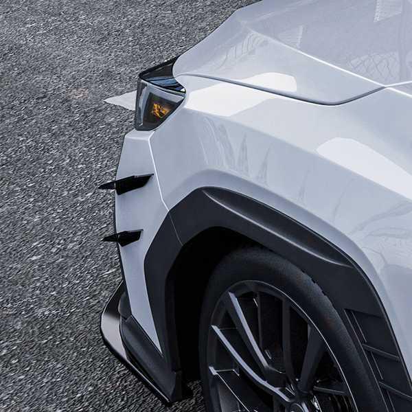 4-Piece Front Wind Deflectors for 2022+ Subaru WRX STI VB