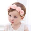 New Baby Flower Headband Ribbon Hair Bands Handmade DIY Headwear Hair Accessories