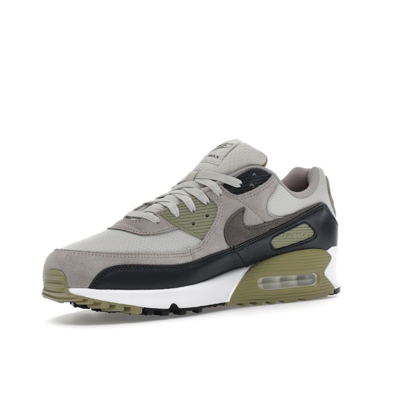 Nike Air Max 90 Neutral Olive Мужские кроссовки Серые Светло-Костный Колледж-Серый DM0029-011