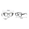 Trendy Diamond Encrusted Reading Glasses Vintage Luxury Cat Eye Anti Blue Light Reading Glasses Computer Protection Glasses