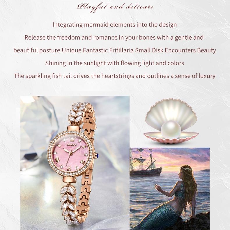 OLEVS Брендовые часы-браслет Женские часы Женские часы