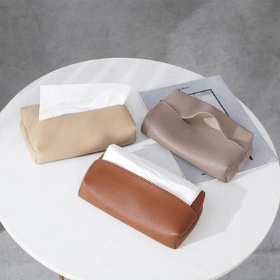 Креативная кожаная коробка для салфеток Nordic Simple Home Living Light Luxury Tissue Box Спальня High-end Paper Tissue Box