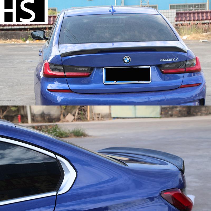 MP Style Carbon Fiber Rear Wing Spoiler for 2020+ BMW 3 Series G20/G28 & M3 G80