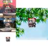 Акриловая Хэллоуинская Игрушка-Клоун на Присоске с Мультяшным Стилем для Украшения Салона Автомобиля