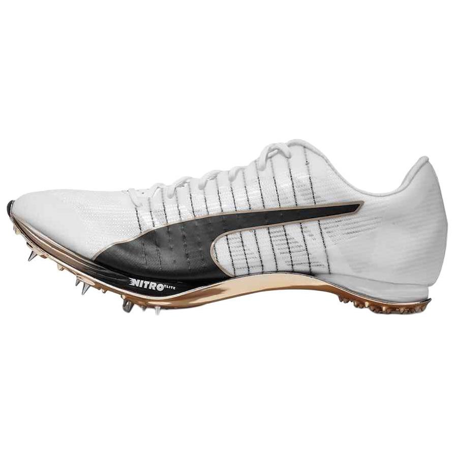 Puma Nitro 400 Soft Comfortable Non-Slip Durable Low-Top Training Sprint Running Shoes Unisex Sneaker White 312244-01