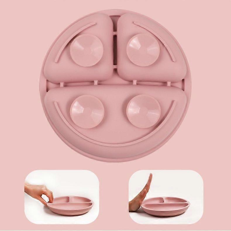 Silicone Baby Feeding 8-piece Food Supplement Bowl with Suction Cup, Dinner Plate, Bib, Fork Spoon, Snack Cup
