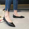 Fashion Trendy Pointed Flat Shoes 2024 New Shallow Cut Versatile Soft Sole Anti Slip Comfortable Breathable Women's Shoes Zapatos Mujer