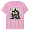 Унисекс Футболка Coquette Haunted House Coquette Хэллоуин Хэллоуинский Подарок Для Нее