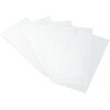 TRUSCO Clear Plastic Cover Plates for Pack of TPCCS Welding, 20,
