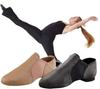 Capezio EJ2 Джазовые танцевальные туфли с боковыми резинками для джазового танца и чирлидинга, туфли-слипоны, (5 Вт, Верблюжий)