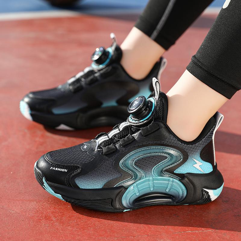 31-42 Children and Teenagers Plus Size Convenient and Fashionable Sports and Leisure Shoes Low Top Basketball Shoes