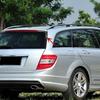 1 пара задних боковых оконных спойлеров-канард для Mercedes C-Class W204 Универсал 2007-2014 ABS спойлер на багажник аксессуары-канард